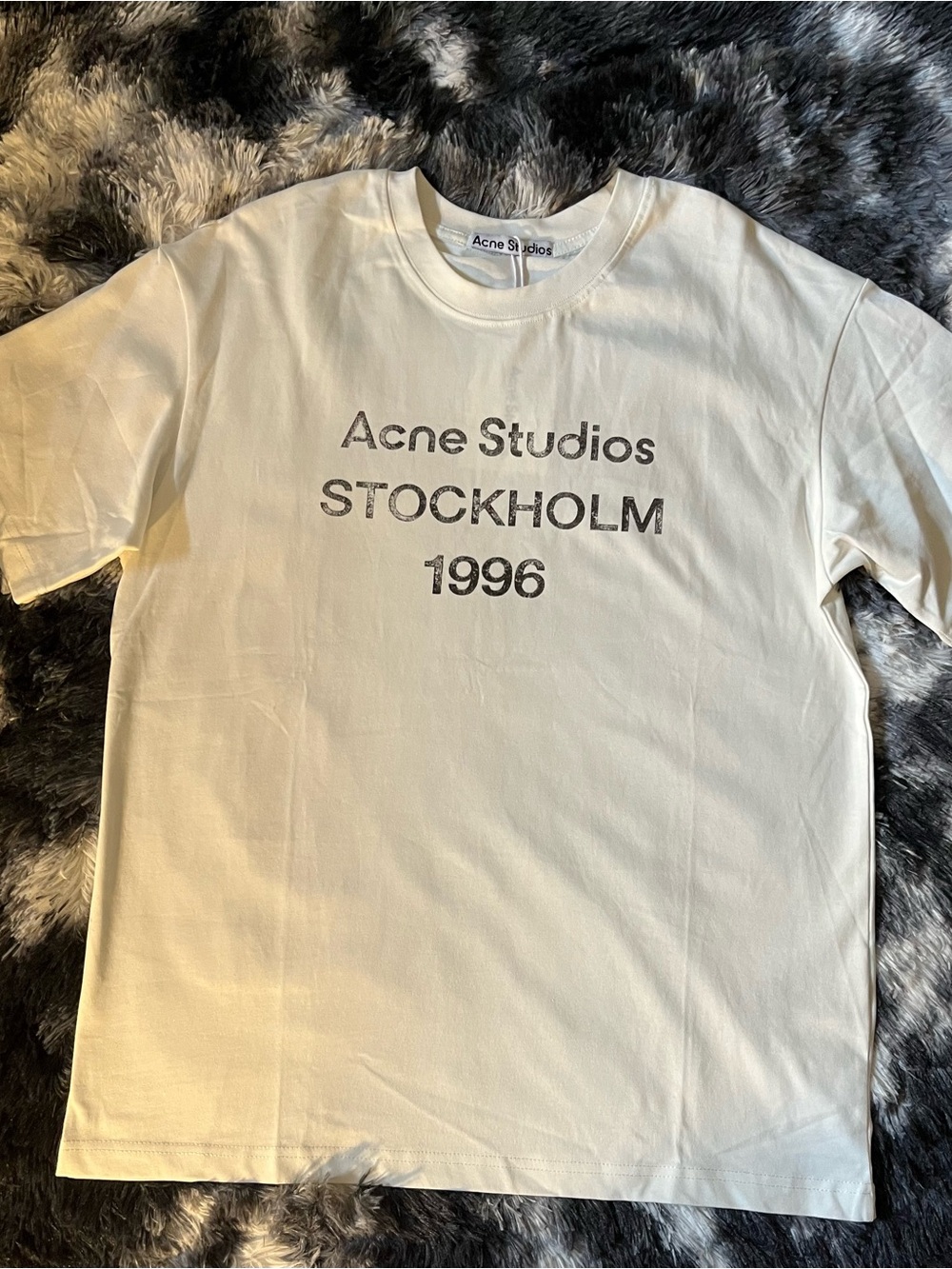 Acne Studios Off-White 'Stockholm 1996' Short Sleeve Tee